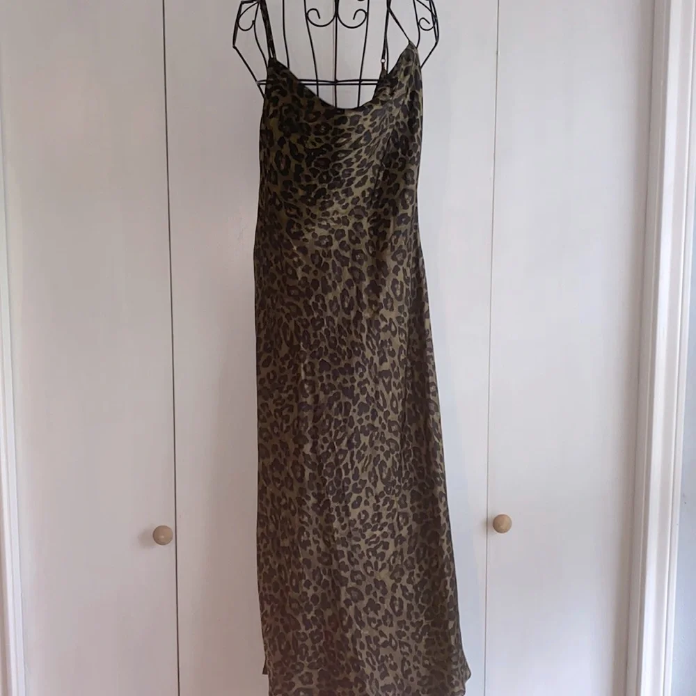Zara animal print slip dress - Picture 4 of 10